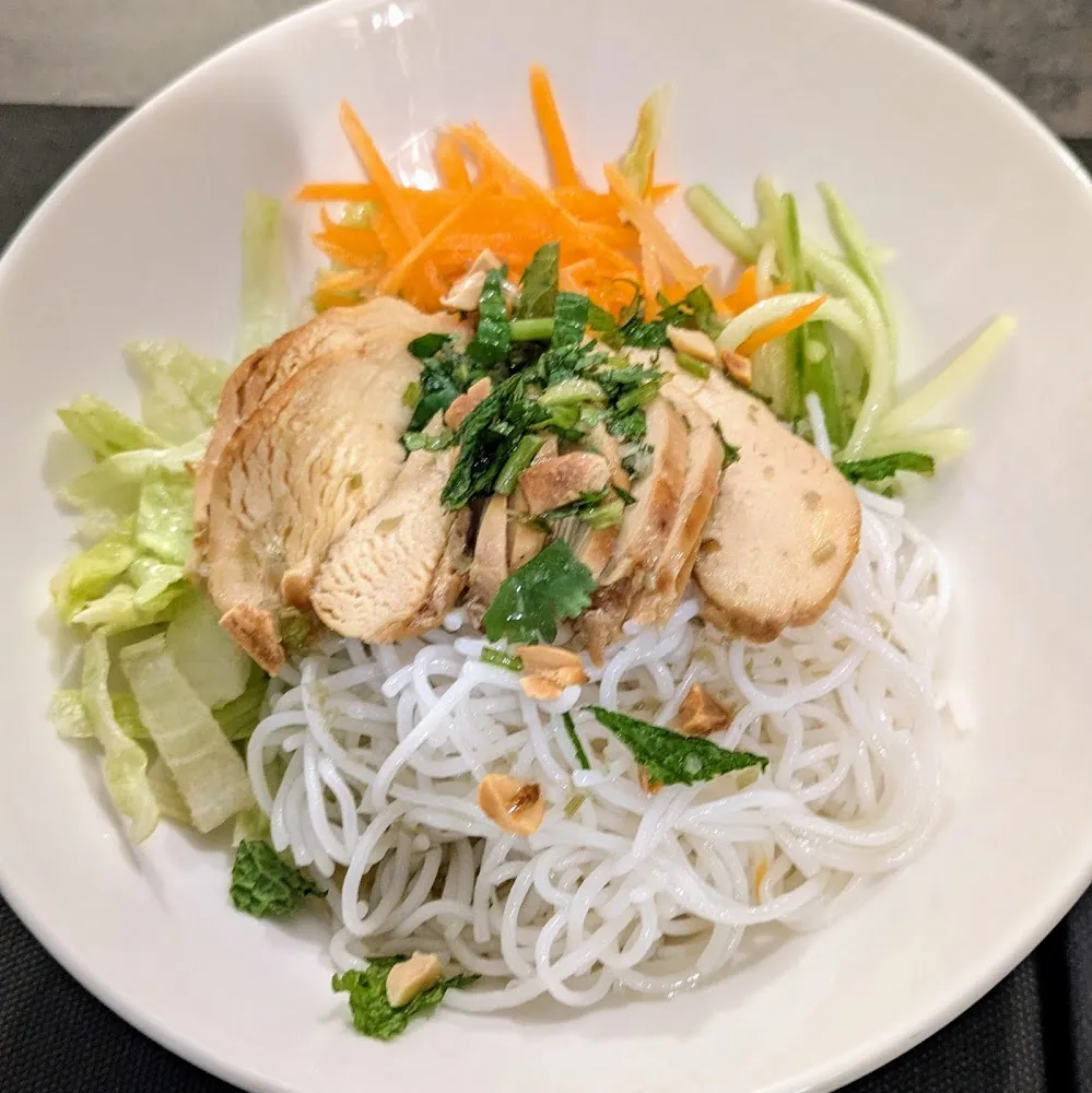 Salade Vietnamienne Poulet Citronnelle